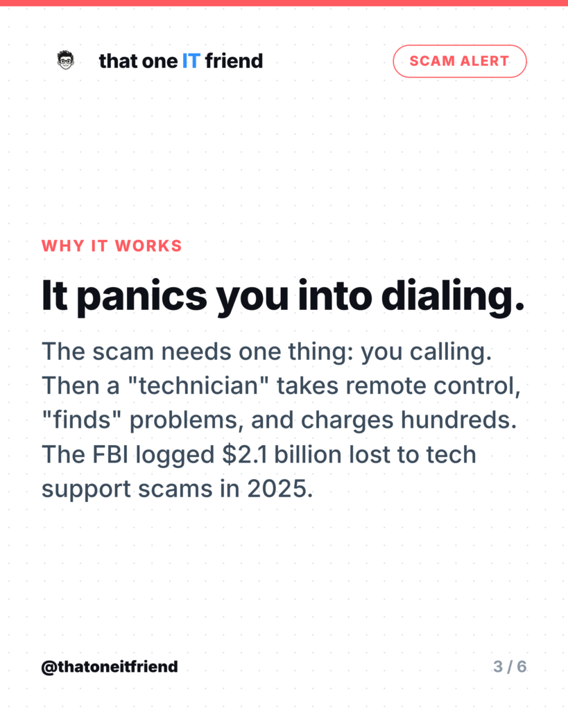 That Fake Virus Popup Isn’t Real. Here’s What to Do