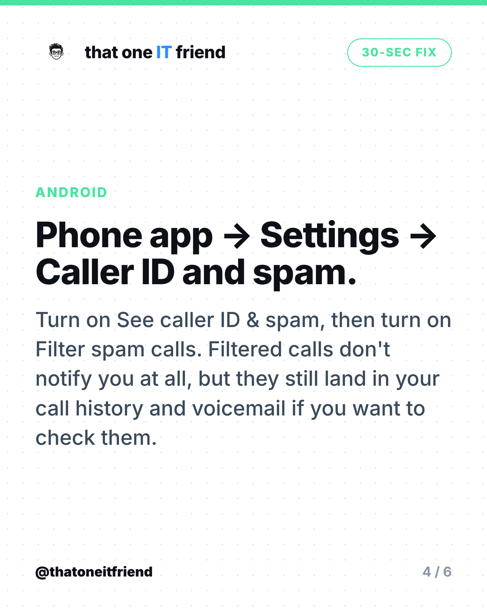 Stop Robocalls in 30 Seconds With One Phone Setting - slide 4