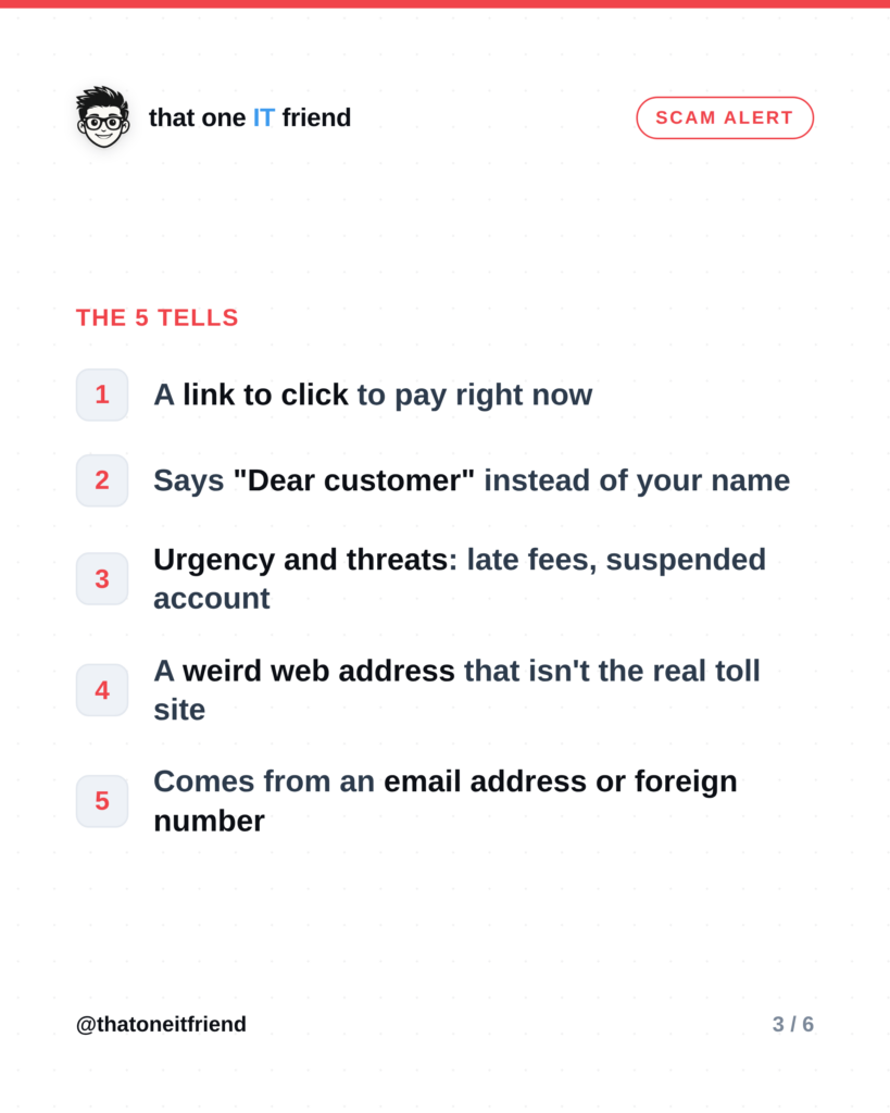 Is the “Unpaid Toll” Text a Scam? How to Spot It Fast