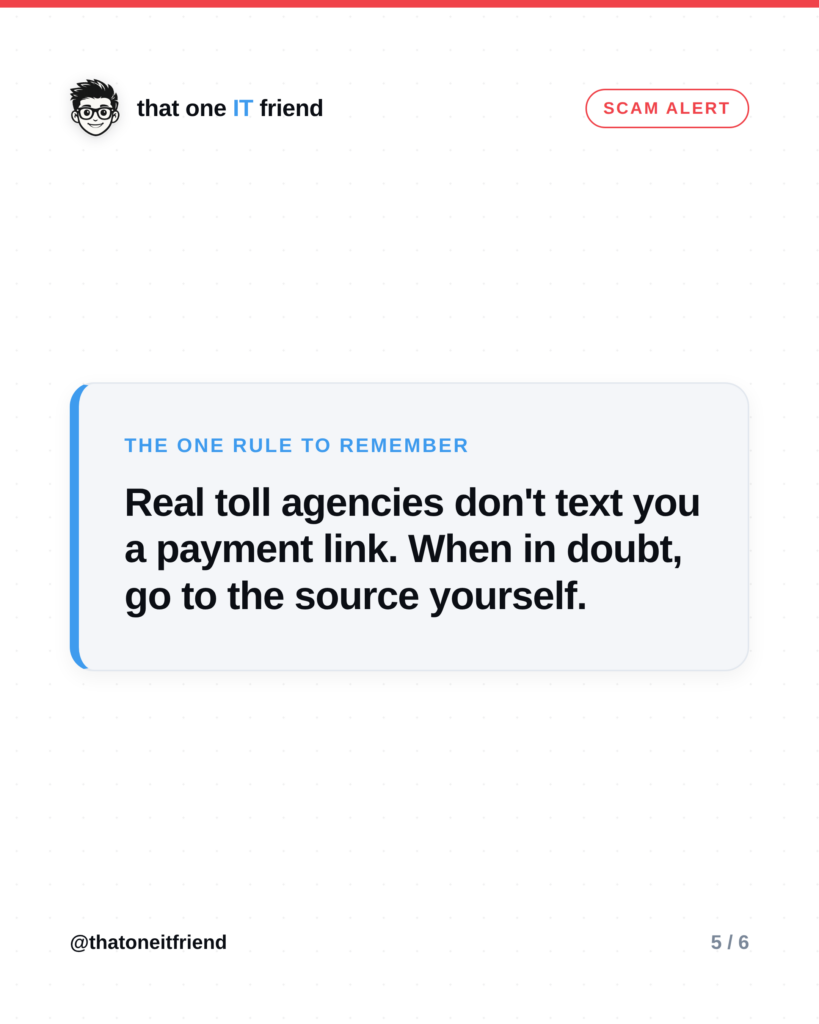 Is the “Unpaid Toll” Text a Scam? How to Spot It Fast