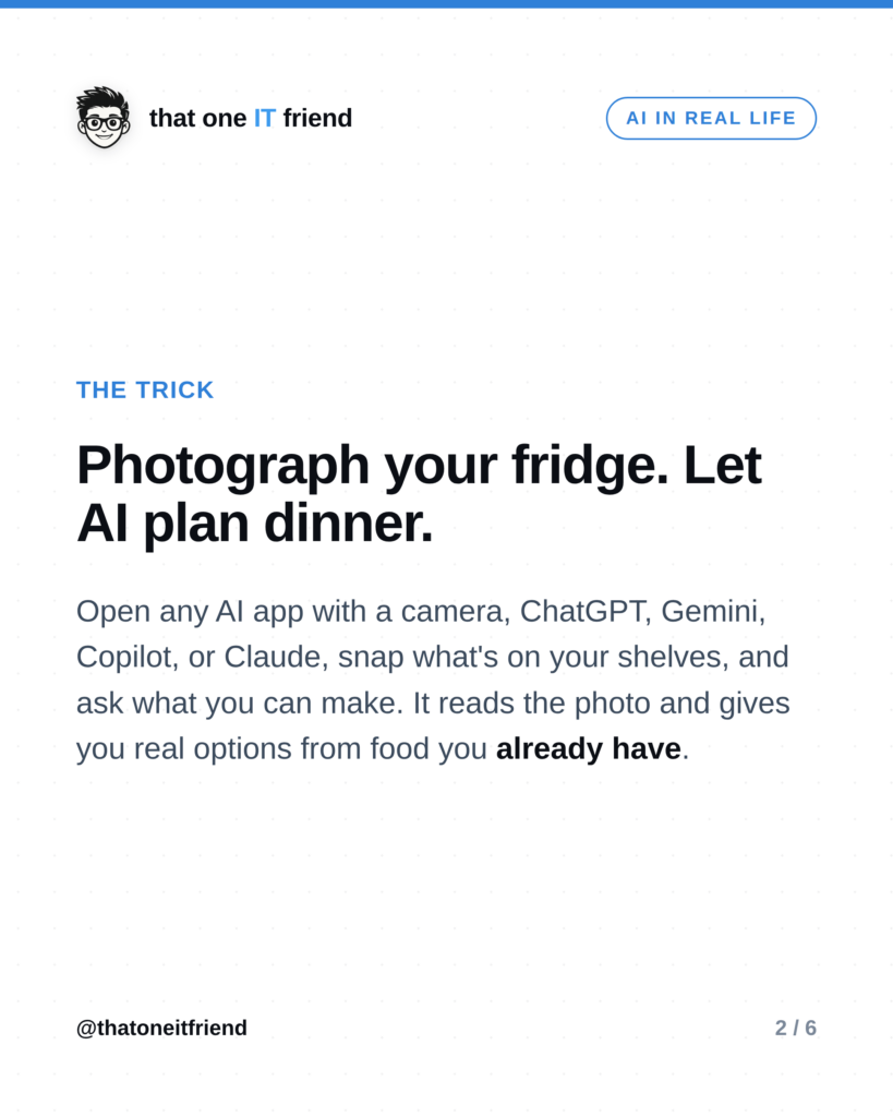 Never Ask “What’s for Dinner” Again