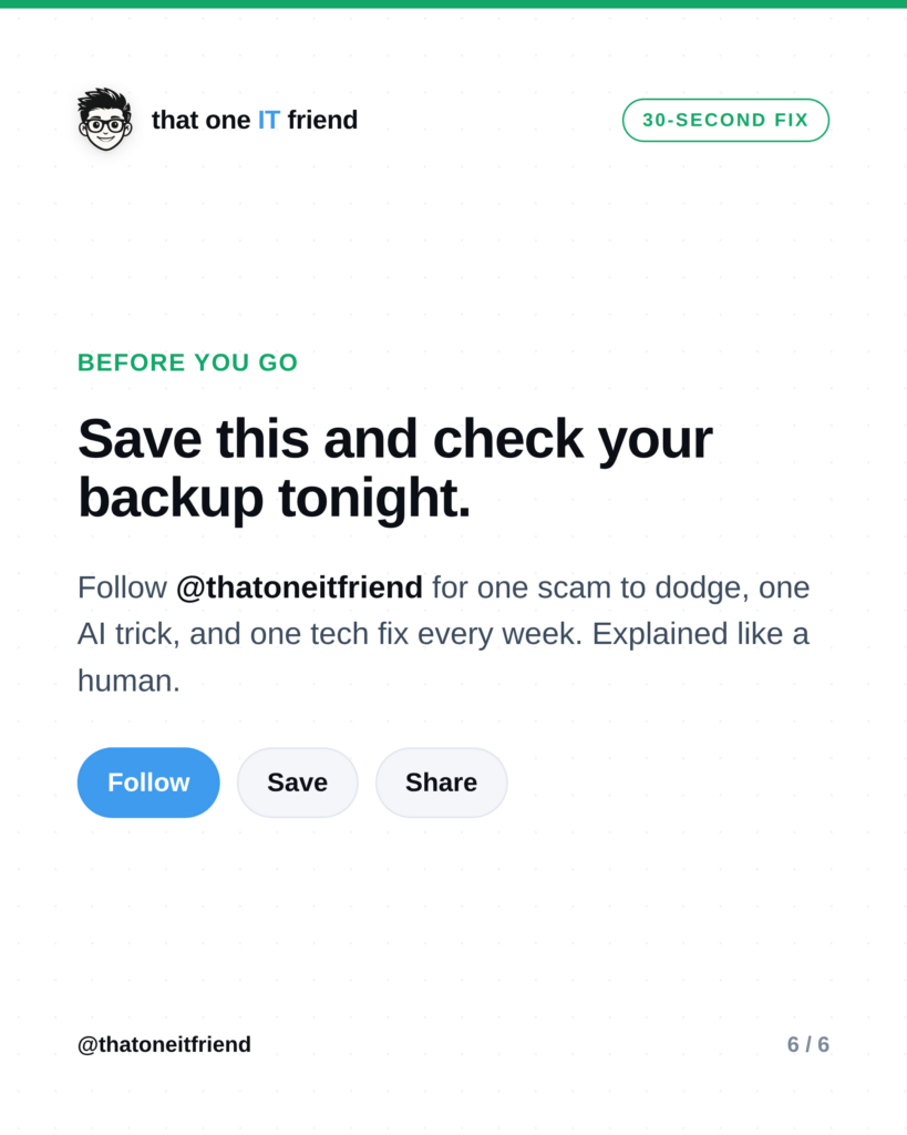 Turn On Photo Backup Before You Lose Everything