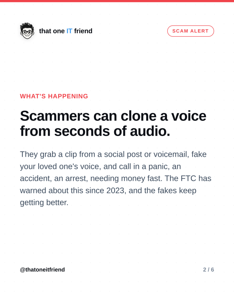 That Panicked Call Might Not Be Your Grandkid