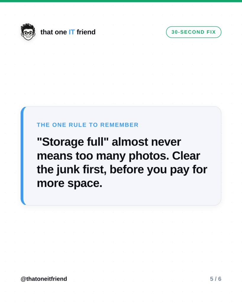 Phone Full? Free Up Space Without Deleting Photos