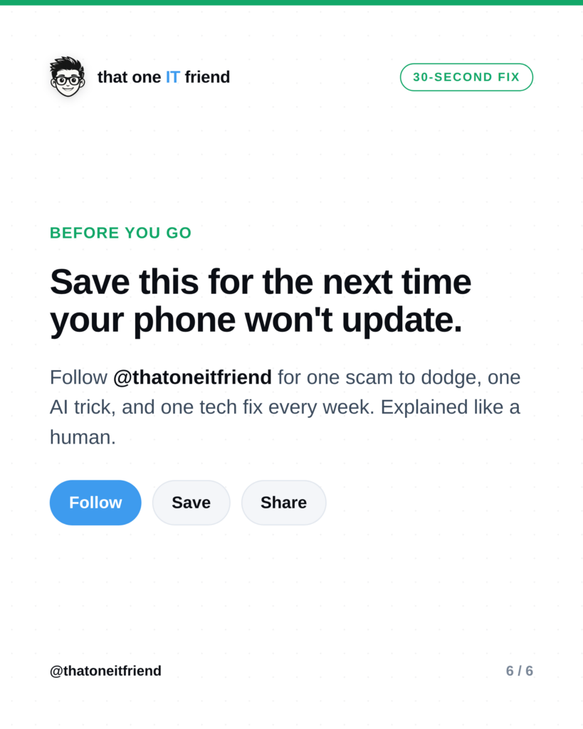 Phone Full? Free Up Space Without Deleting Photos