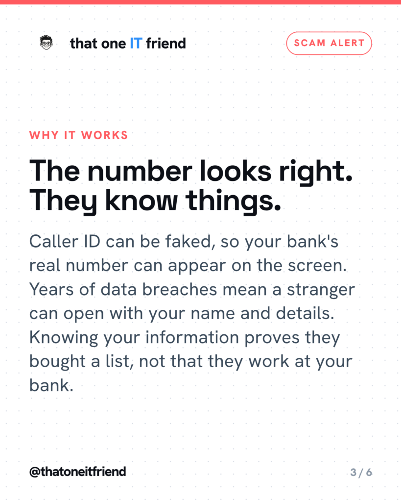 The Bank Fraud Call Scam: Why They Want You to Move Money