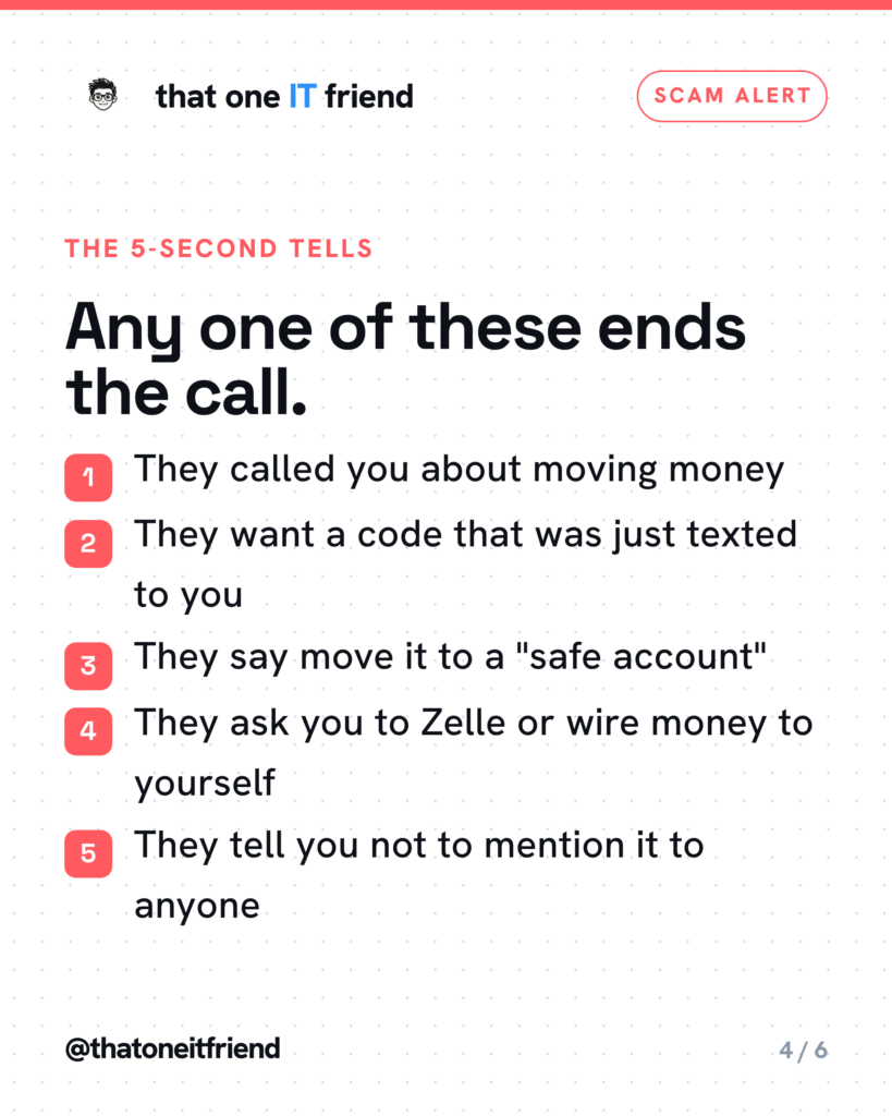 The Bank Fraud Call Scam: Why They Want You to Move Money