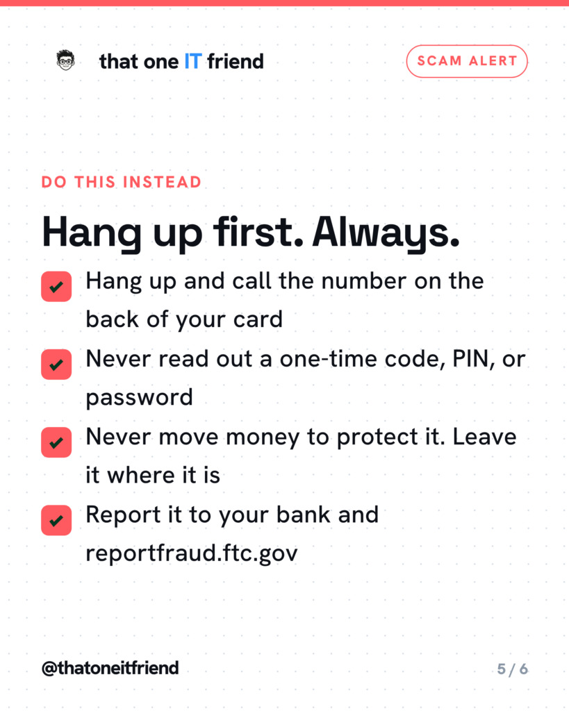 The Bank Fraud Call Scam: Why They Want You to Move Money