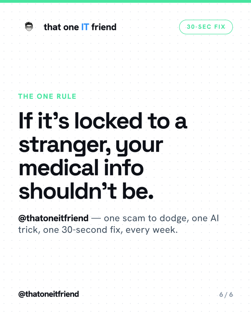 Put Emergency Info on Your Lock Screen in 30 Seconds