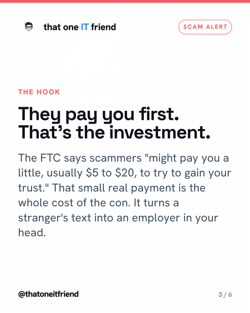 The Online Task Job Scam: Why It Pays You First